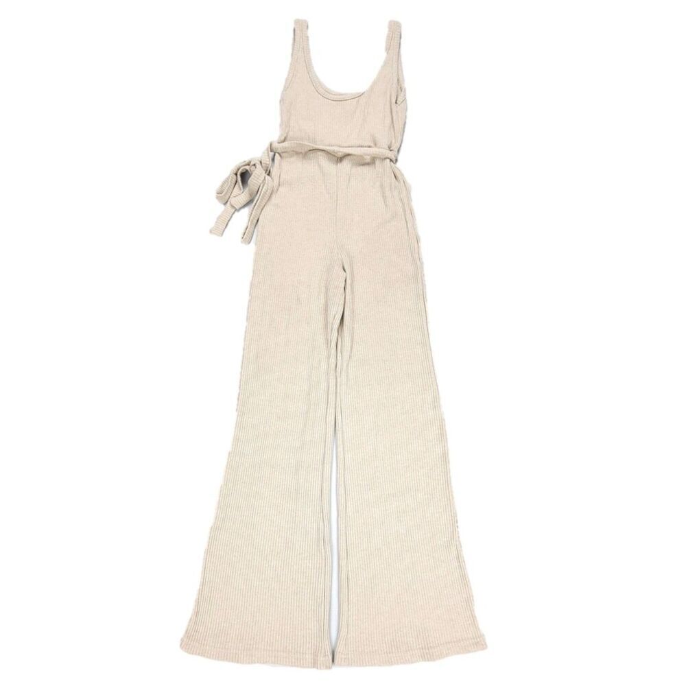 Princess Polly Cream Jumpsuit